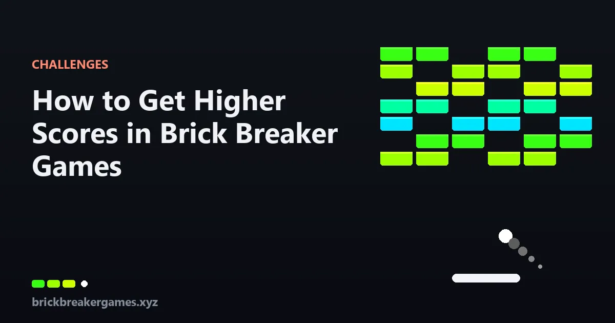 Brick breaker scoreboard showing combo multiplier and bonus points