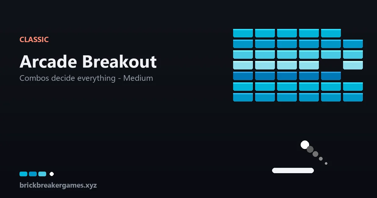 Arcade Breakout gameplay thumbnail