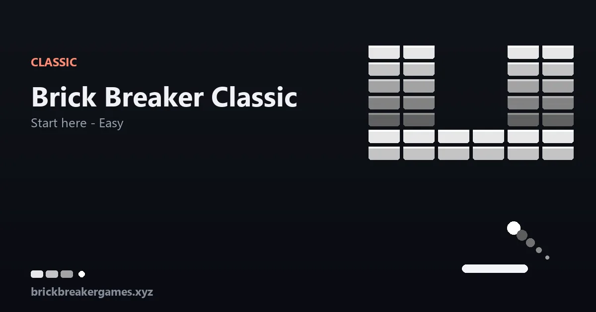 Brick Breaker Classic gameplay thumbnail