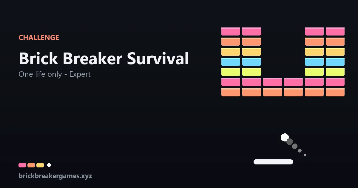 Brick Breaker Survival gameplay thumbnail
